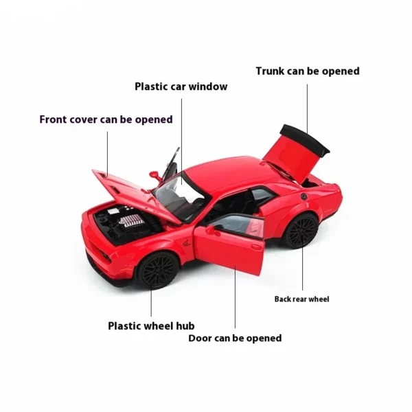 DODGE Challenger Hellcat Redeye - Maquette – Image 8
