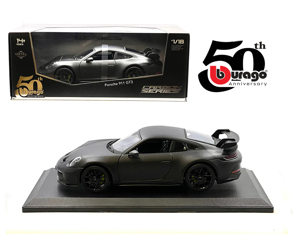 Porsche 911 GT3 Carbon - Maquette Bburago 1:18 6 Porsche 911 GT3 Carbon - Maquette Bburago 1:18 – Image 6