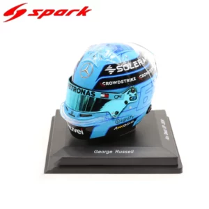 Casque F1 George Russell Mercedes GP d’Abu Dhabi 2024 & 2025 – 1:5