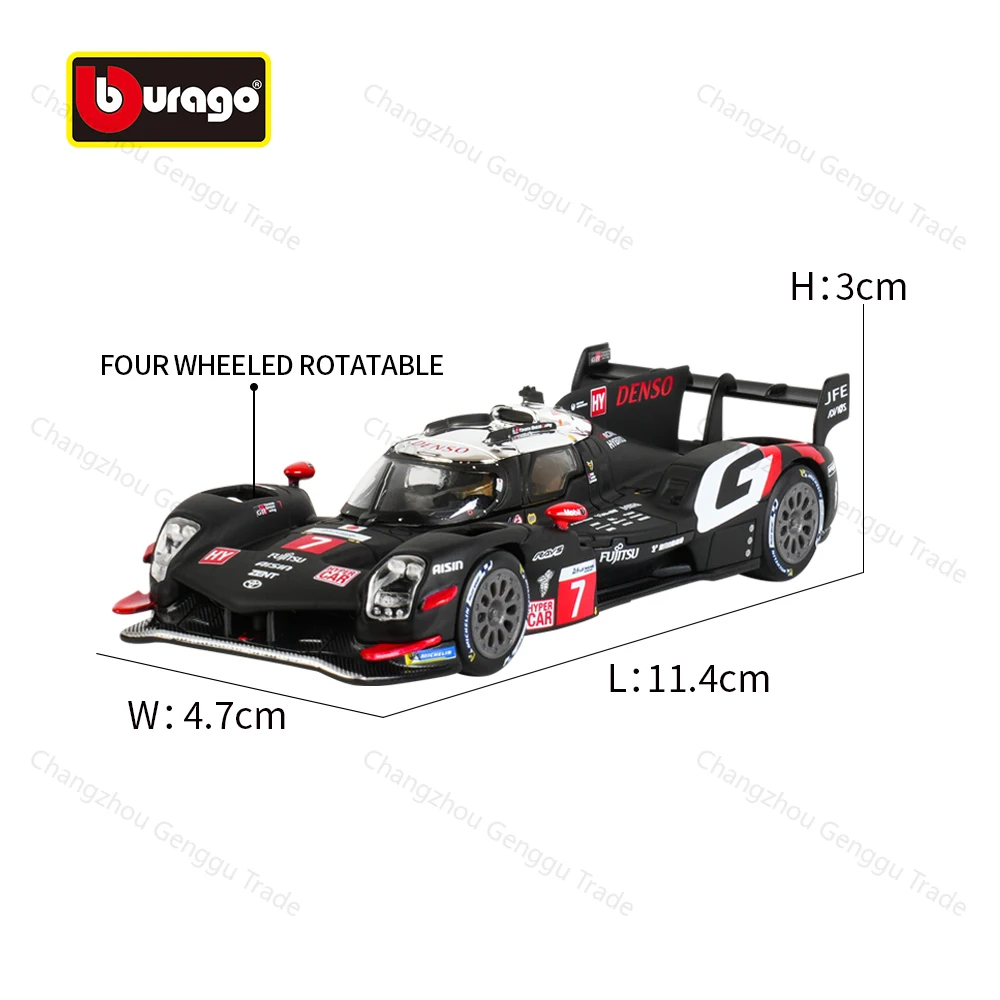 Toyota GR010 Hybrid 2024 - Bburago 1:43 2 Toyota GR010 Hybrid 2024 - Bburago 1:43 – Image 2