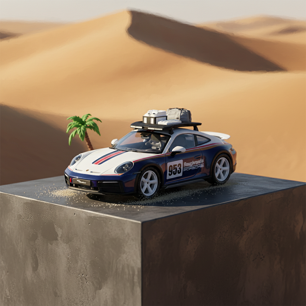 Porsche 911 992 Dakar - Maquette 11 Porsche 911 992 Dakar - Maquette