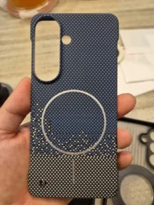 Coque Samsung Galaxy effet carbone MagSafe photo review