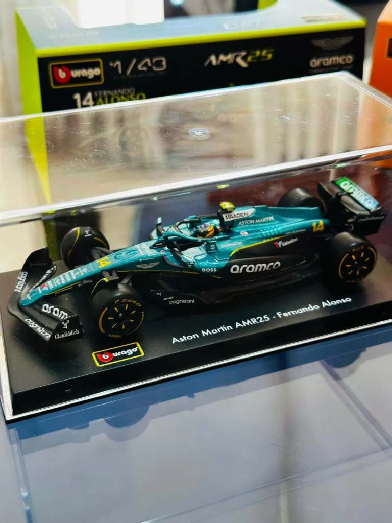 Aston Martin AMR25 F1 2025 – Bburago 1:43 photo review