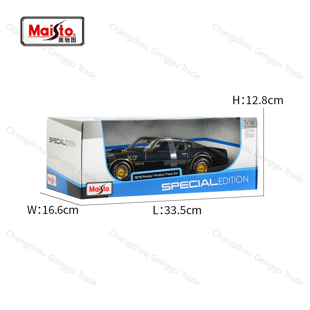 Pontiac Firebird Trans Am 1978 – Maisto 1:18 4 Pontiac Firebird Trans Am 1978 – Maisto 1:18 – Image 4