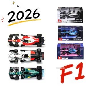 Formule 1 Saison 2026 – Bburago 1:43
