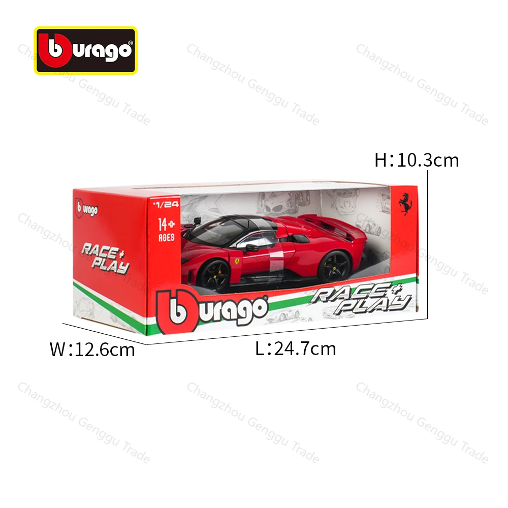 Ferrari F80 – Bburago 1:24 4 Ferrari F80 – Bburago 1:24 – Image 4