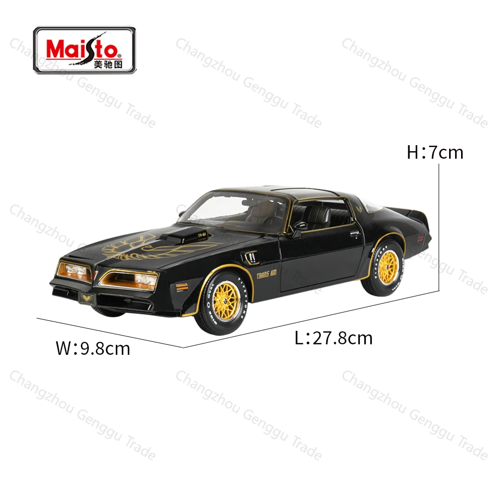 Pontiac Firebird Trans Am 1978 – Maisto 1:18 3 Pontiac Firebird Trans Am 1978 – Maisto 1:18 – Image 3