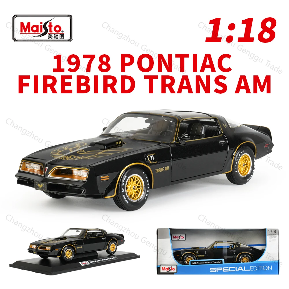Pontiac Firebird Trans Am 1978 – Maisto 1:18 1 Pontiac Firebird Trans Am 1978 – Maisto 1:18