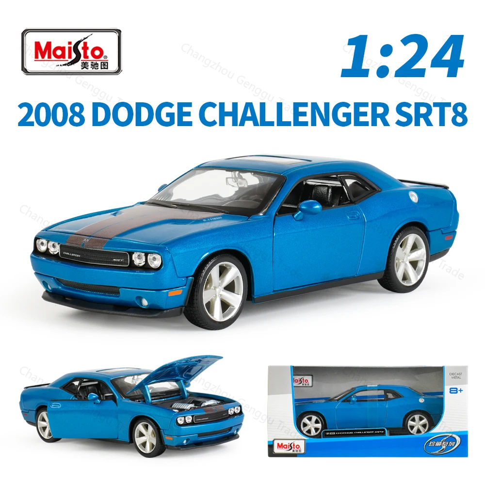 Dodge Challenger SRT8 2008 – Maisto 1:24 1 Dodge Challenger SRT8 2008 – Maisto 1:24